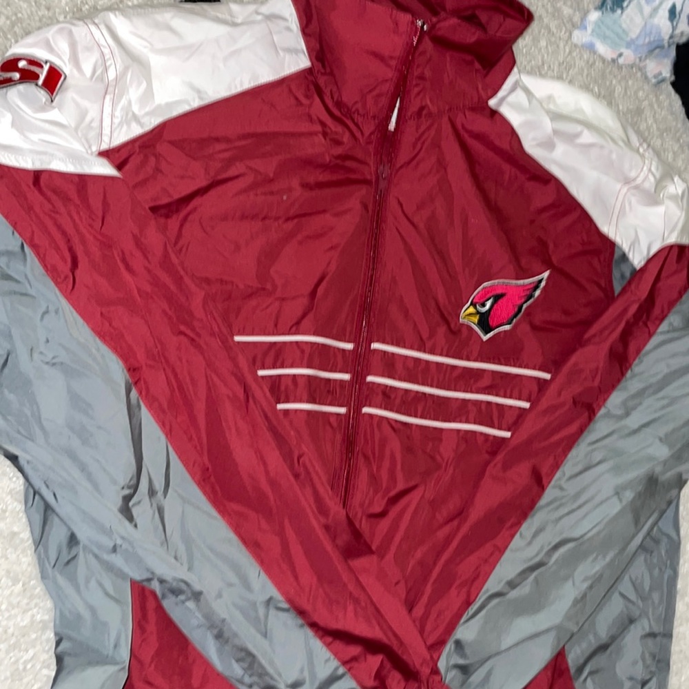 Mens Arizona cardinals windbreaker